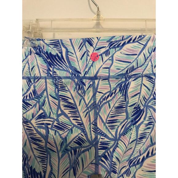 Lilly Pulitzer Luxletic UPF+50 Jolena Weekender Lets Mango Leggings - Medium - Picture 5 of 14